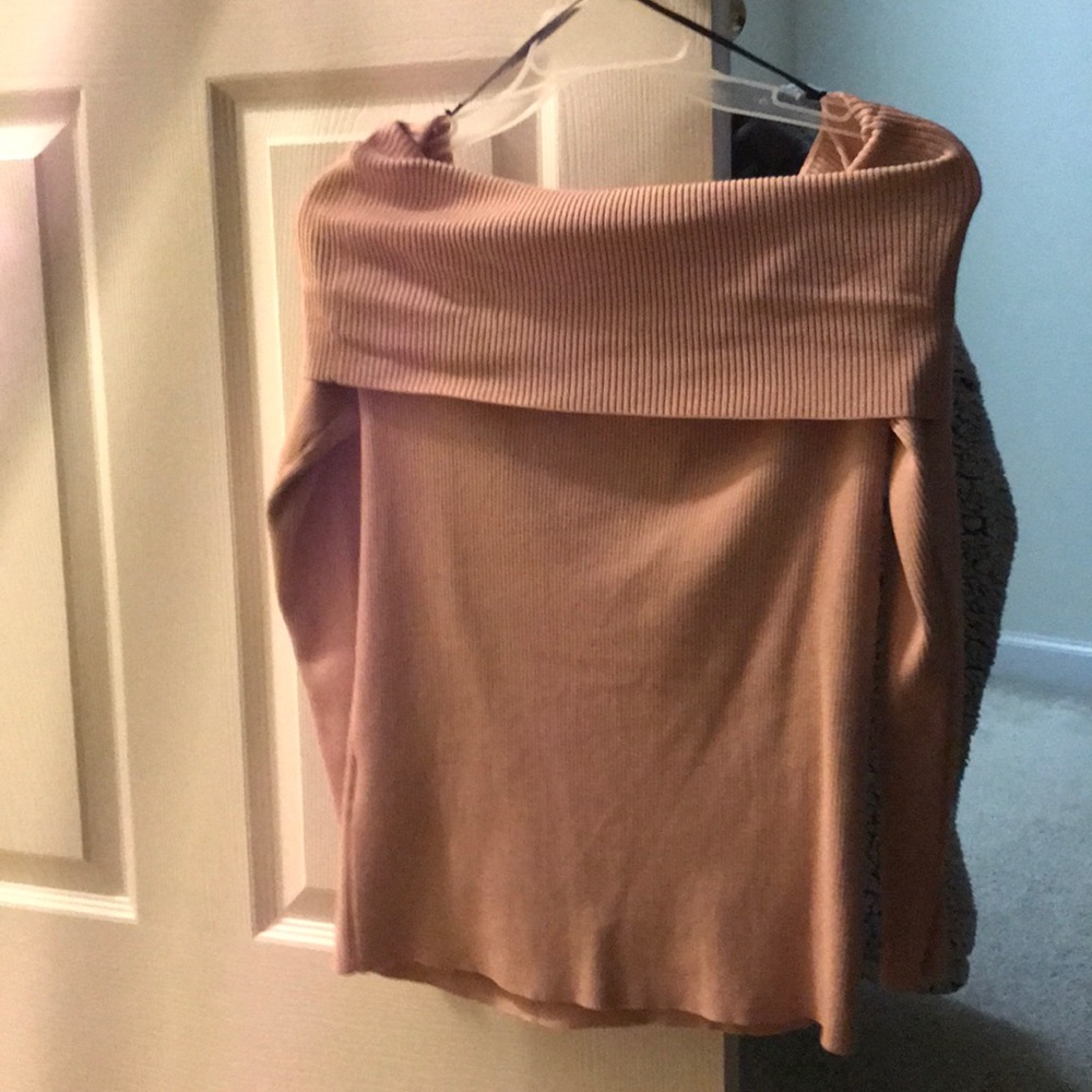 Soft pink sweater